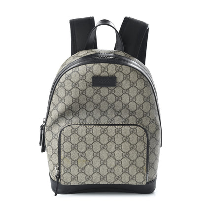 Gucci GG Supreme Monogram Small Eden Day Backpack Black 1 of 9