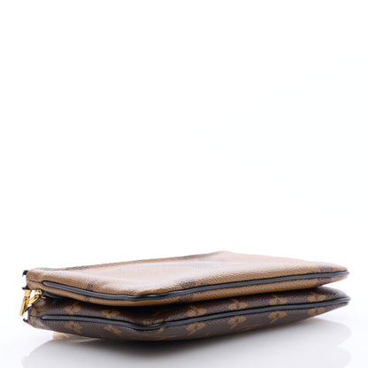 Louis Vuitton Reverse Monogram Giant Double Zip Pochette 4 of 9