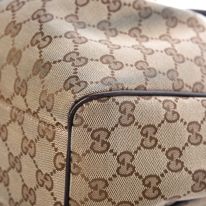 Gucci Monogram Medium Sukey Tote Dark Brown 13 of 17