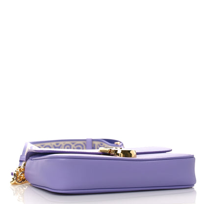 Marc Jacobs Calfskin The J Marc Shoulder Bag Lavender 4 of 8