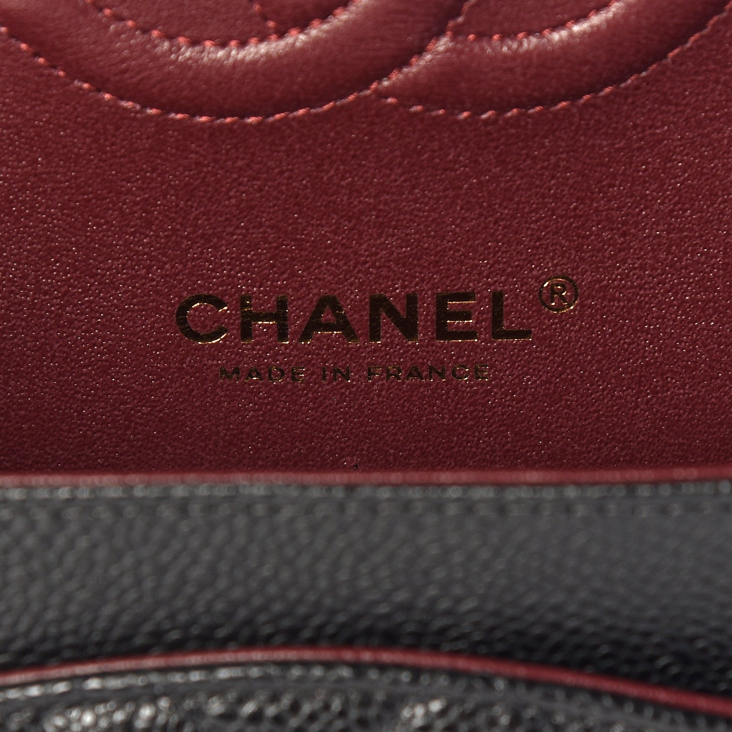 Chanel Caviar Quilted Medium Double Flap Black 6 of 10