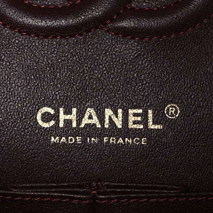 Chanel Lambskin Quilted Medium Double Flap Black 6 of 10