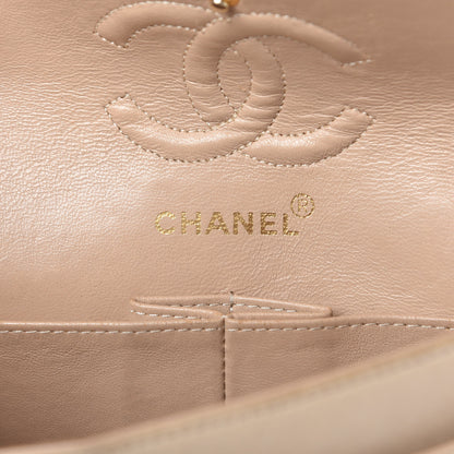 Chanel Lambskin Quilted Small Double Flap Beige 8 of 16