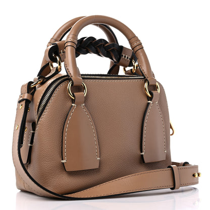 Chloe Calfskin Small Daria Cement Brown 4 of 10