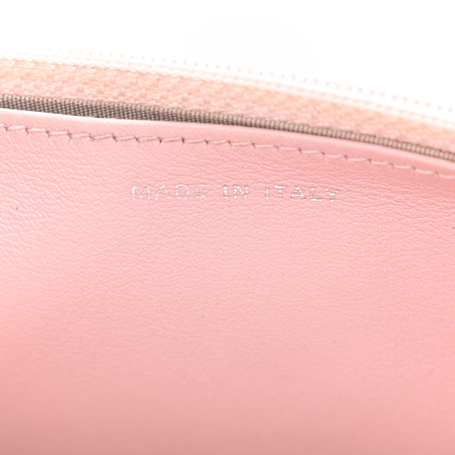 Chanel Caviar Timeless CC Wallet on Chain WOC Pink 7 of 12