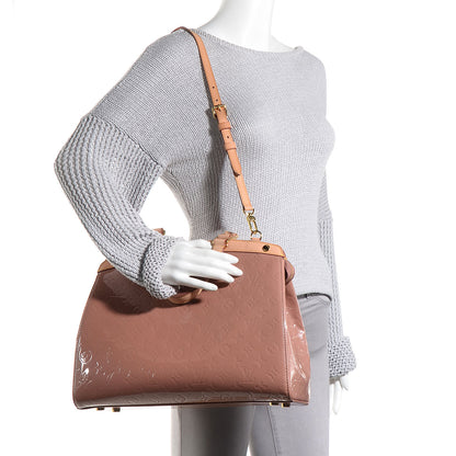 Louis Vuitton Vernis Brea GM Rose Velours 2 of 7
