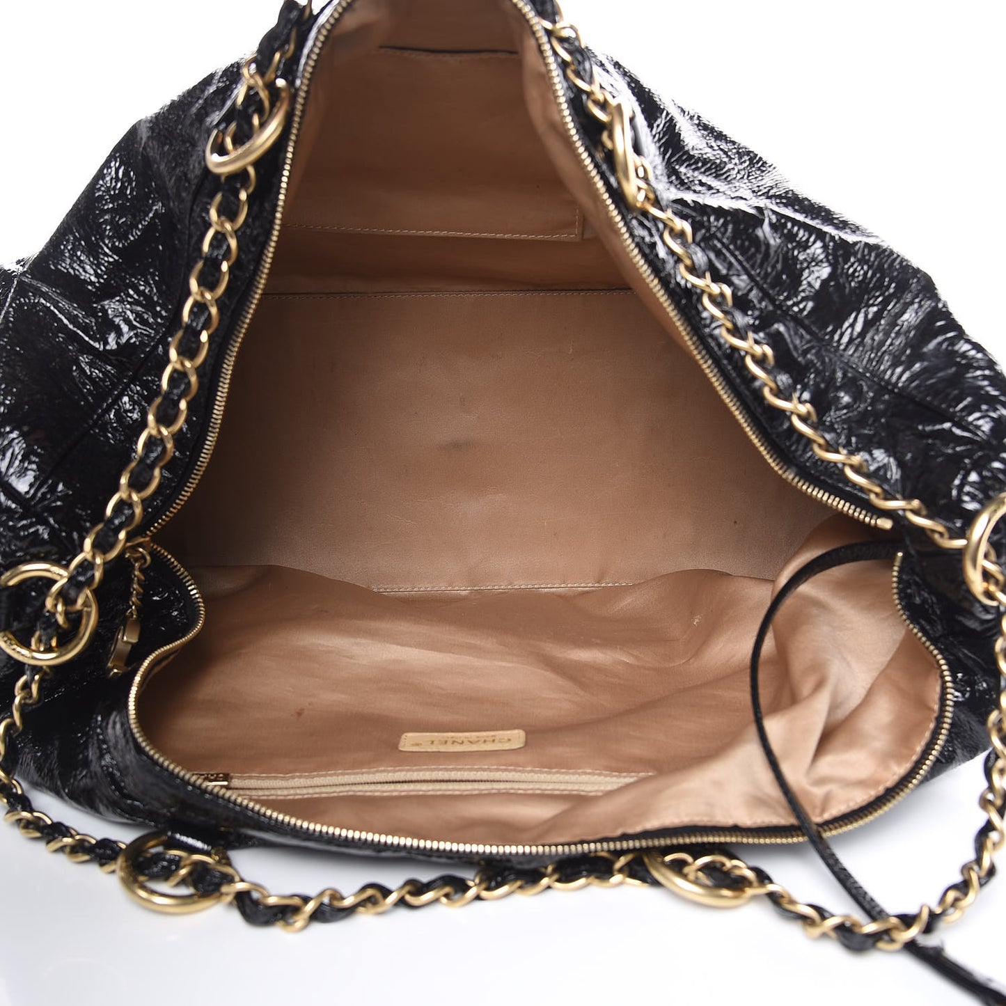Vinyl XXL Rock and Chain Bowler Black