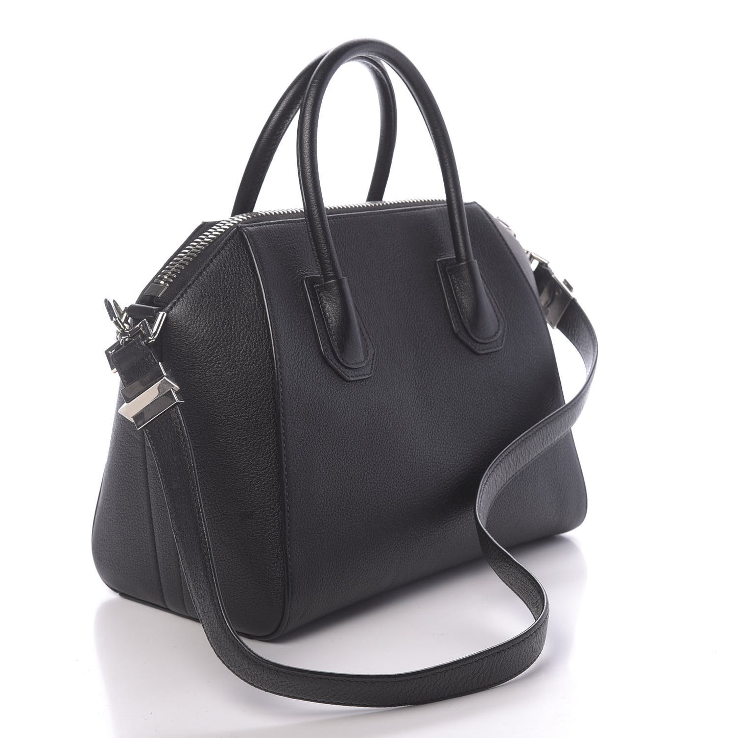 Sugar Goatskin Small Antigona Black