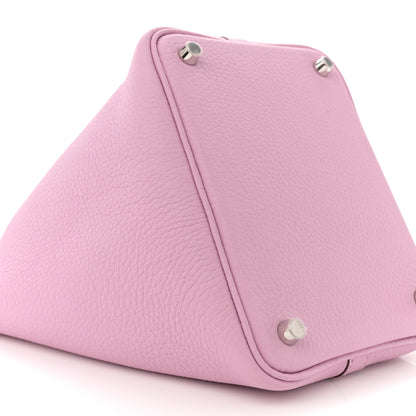 Hermes Taurillon Clemence Picotin Lock 18 PM Mauve Sylvestre 9 of 10
