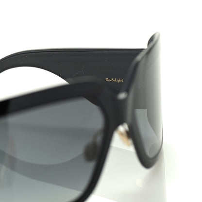 Christian Dior Acetate DiorSo Light 2 Shield Sunglasses Black 7 of 9