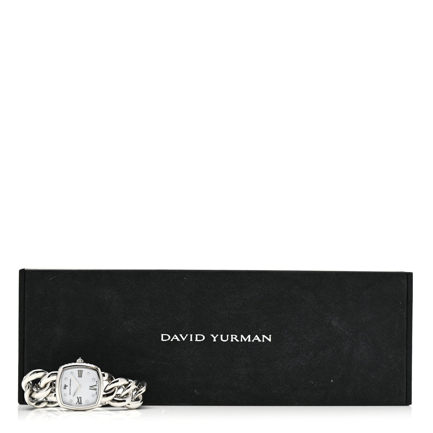 Stainless Steel Diamond 23mm Albion Quartz Watch White