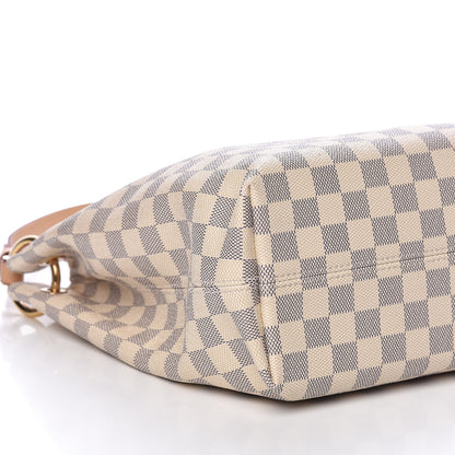 Louis Vuitton Damier Azur Graceful PM Rose Ballerine 8 of 10