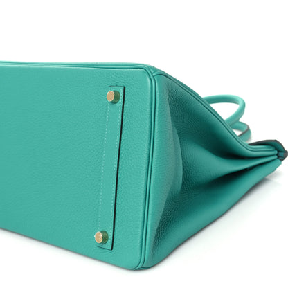 Hermes Togo Birkin 35 Vert Verone 10 of 11