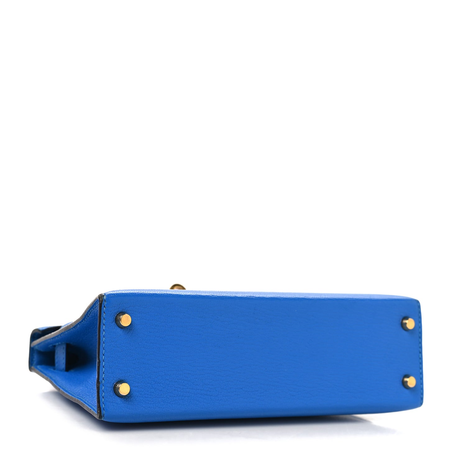Chevre Mysore Mini Kelly Sellier 20 Bleu Hydra