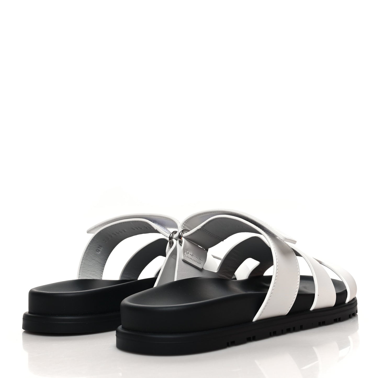 Calfskin Womens Chypre Sandals 37.5 White