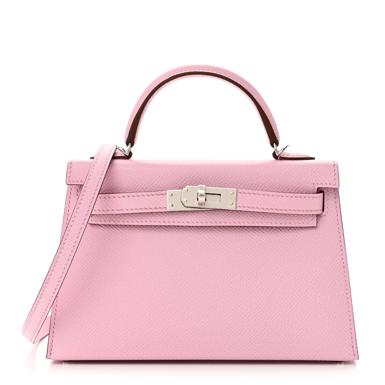 Hermes Epsom Mini Kelly Sellier 20 Mauve Sylvestre 1 of 10