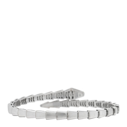 Bulgari 18K White Gold Serpenti Viper Bracelet S 2 of 4