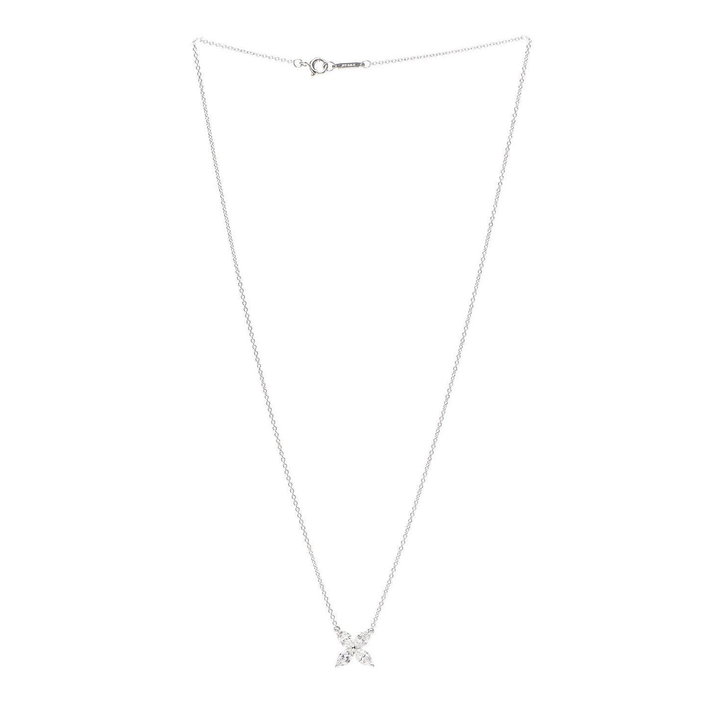Platinum Diamond Large Victoria Necklace