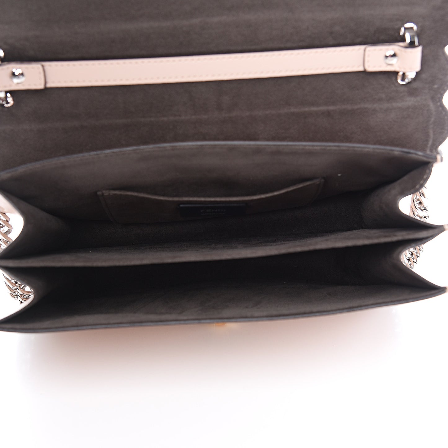 Vitello Liberty Scalloped Studded Kan I Shoulder Bag Plaster