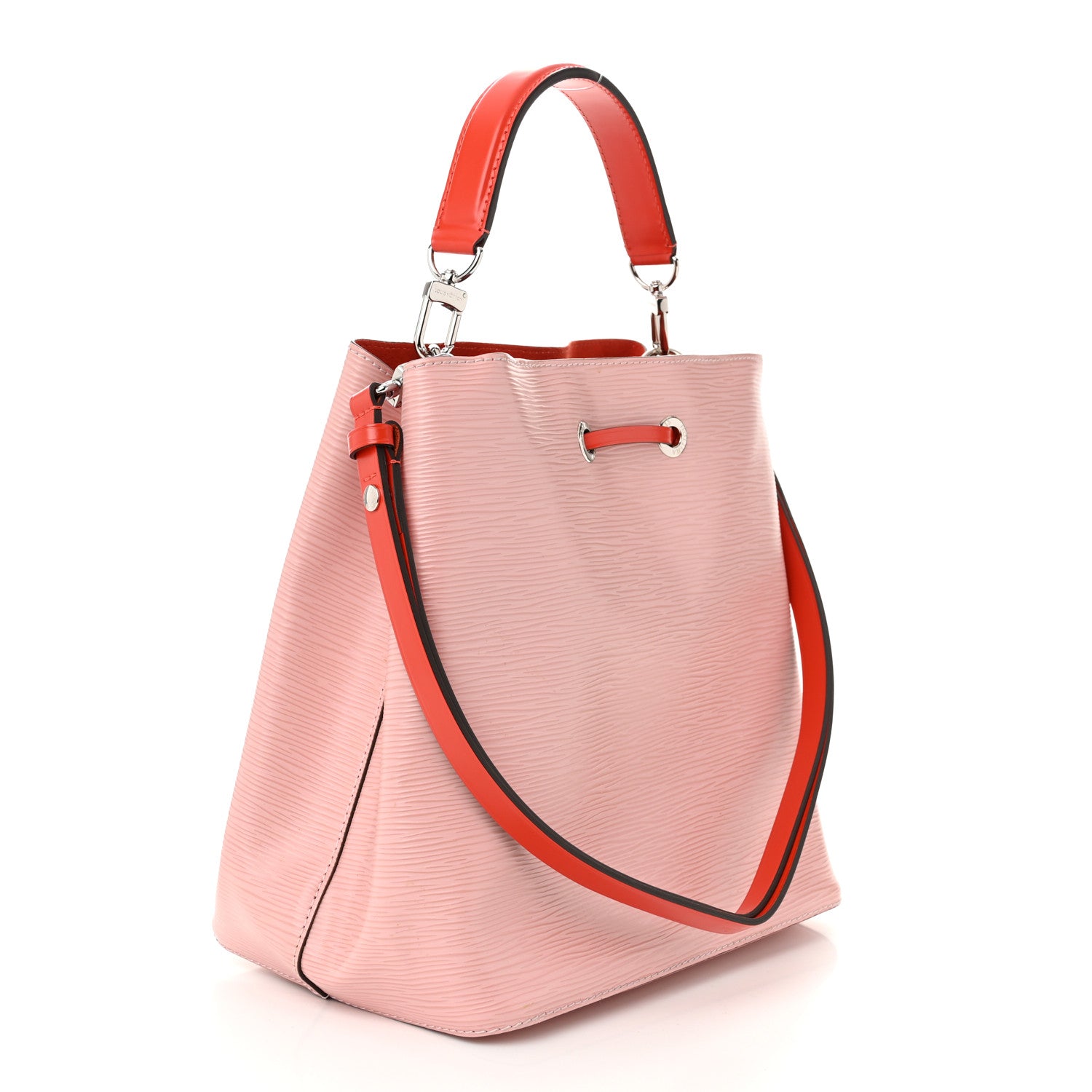 Louis Vuitton Epi Neonoe Rose Ballerine Orange 3 of 10