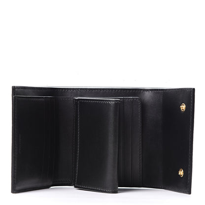 Celine Grained Calfskin Small Multifunction Folded Wallet Black 4 of 9