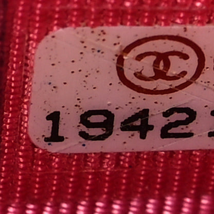Chanel Lambskin Quilted Wallet on Chain WOC Pink 8 of 8