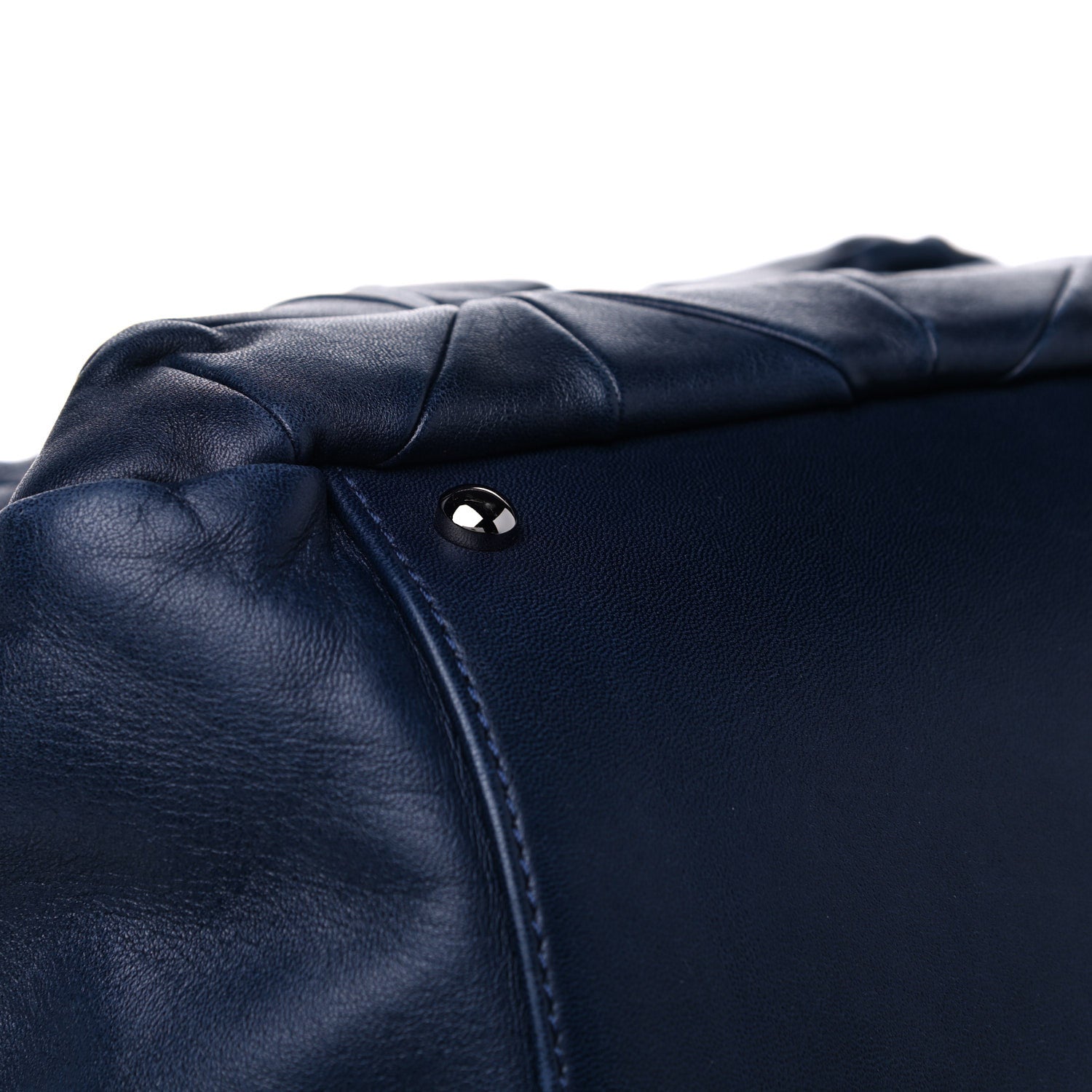 Chanel Lambskin Quilted Soft Squares Origami Accordion Flap Navy 11 of 15