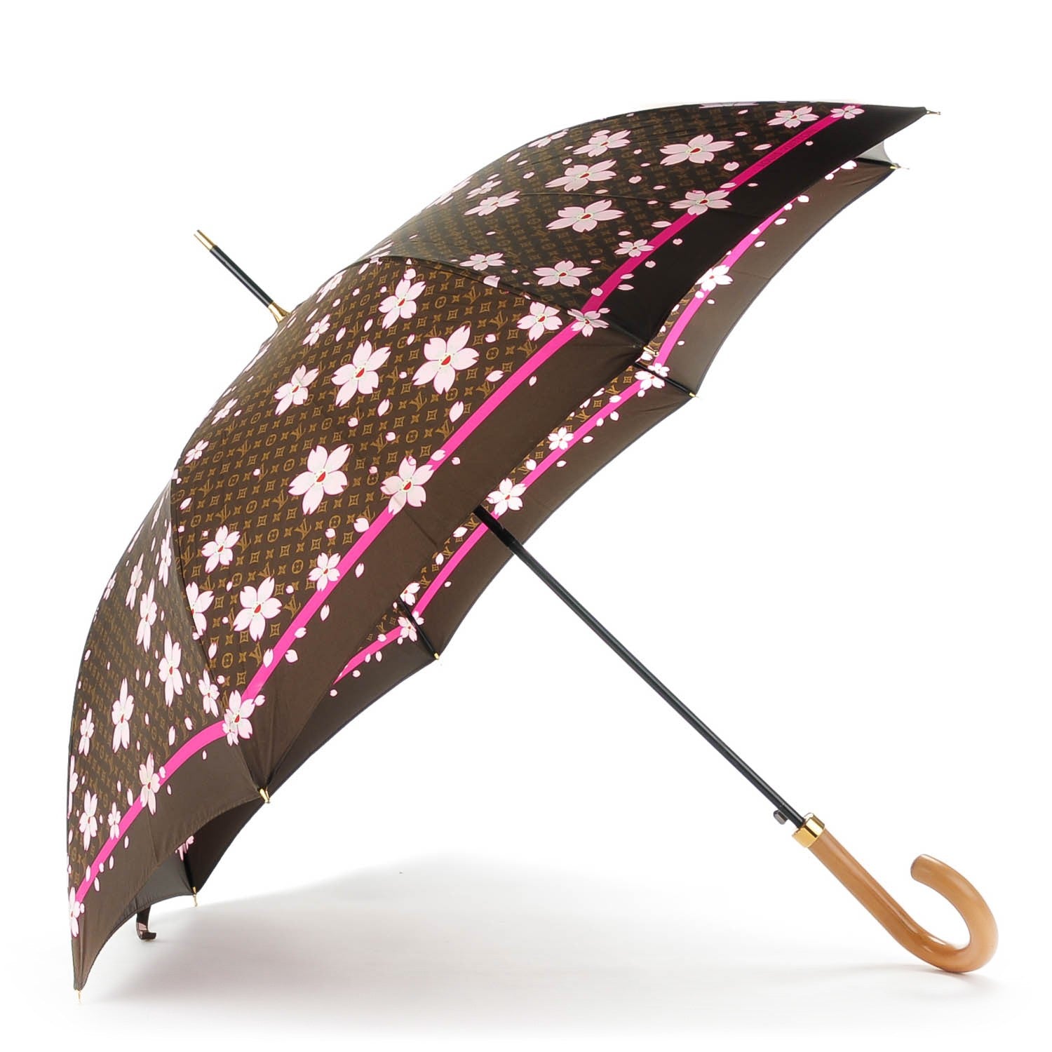 Louis Vuitton Monogram Cherry Blossom Parasol Parapluie Umbrella 1 of 10