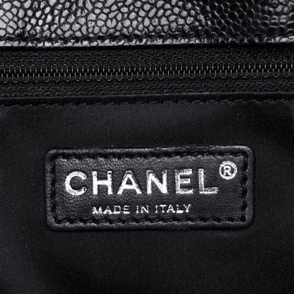 Chanel Caviar Quilted Grand Shopping Tote GST Black 6 of 11