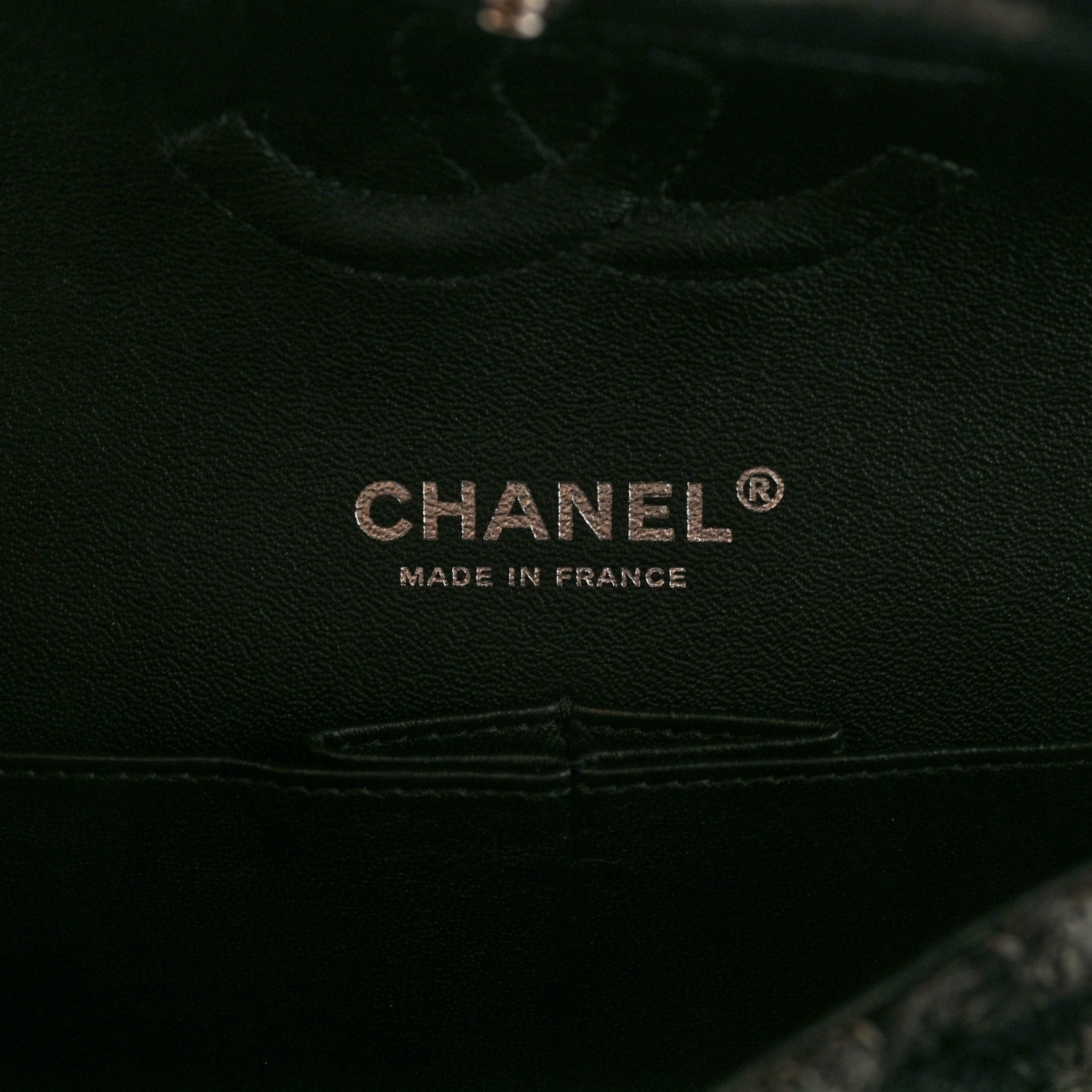 Chanel Tweed Medium Double Flap Black Grey 5 of 8