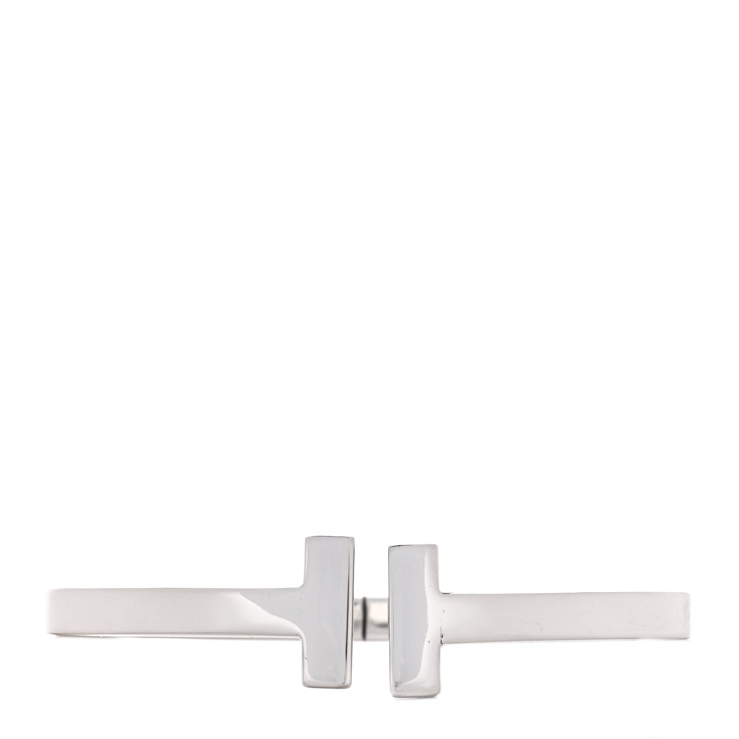 Tiffany Sterling Silver T Square Bracelet 1 of 5