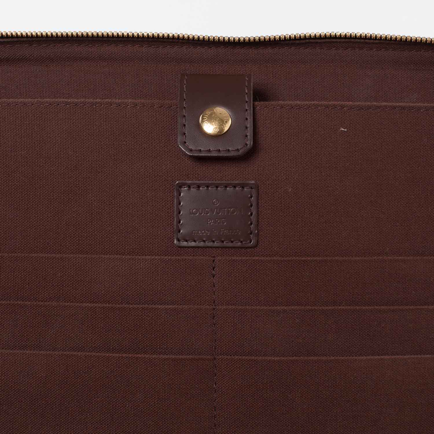 Louis Vuitton Damier Ebene Porte Ordinateur Sabana Computer Case 8 of 11