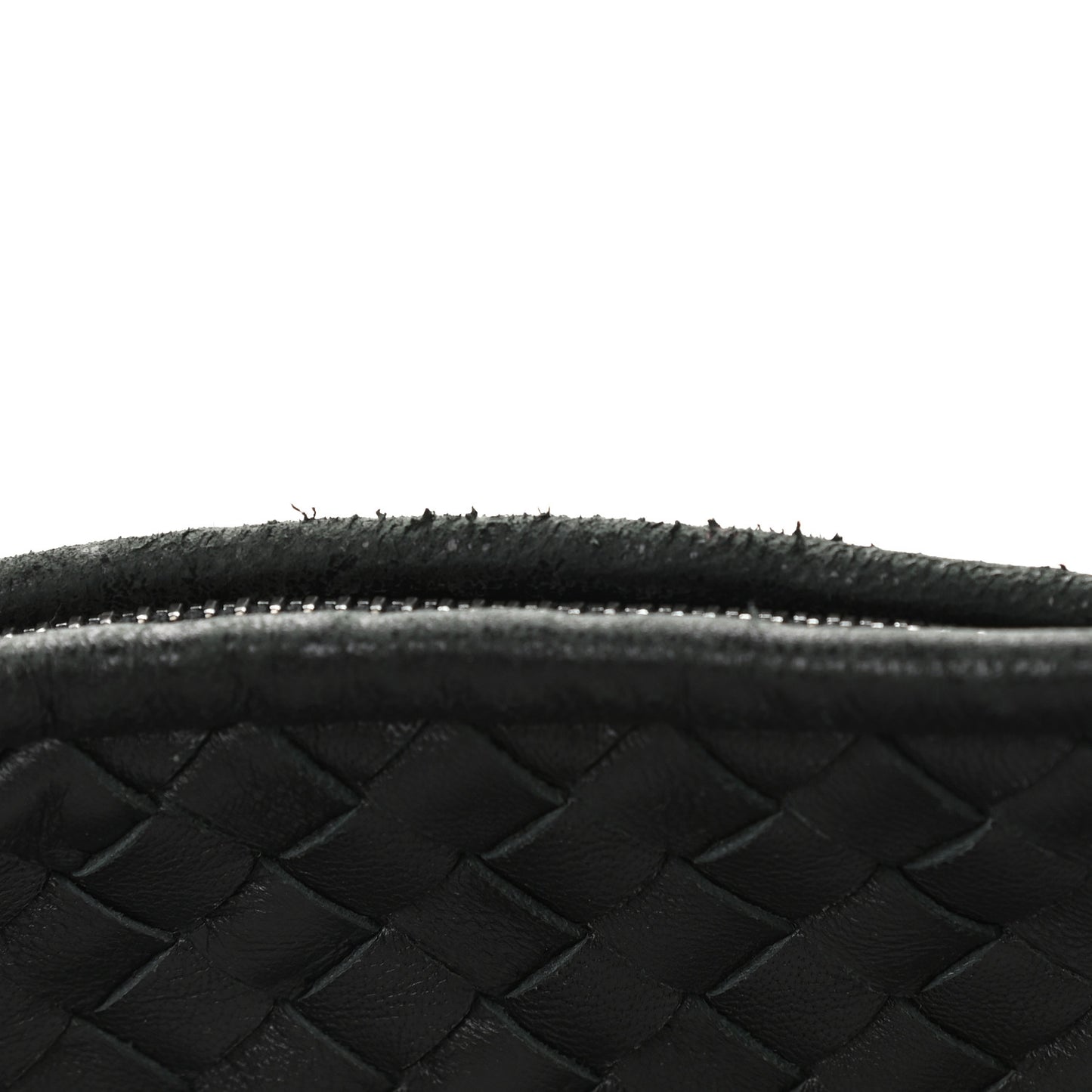 Nappa Intrecciato Large Veneta Hobo Black