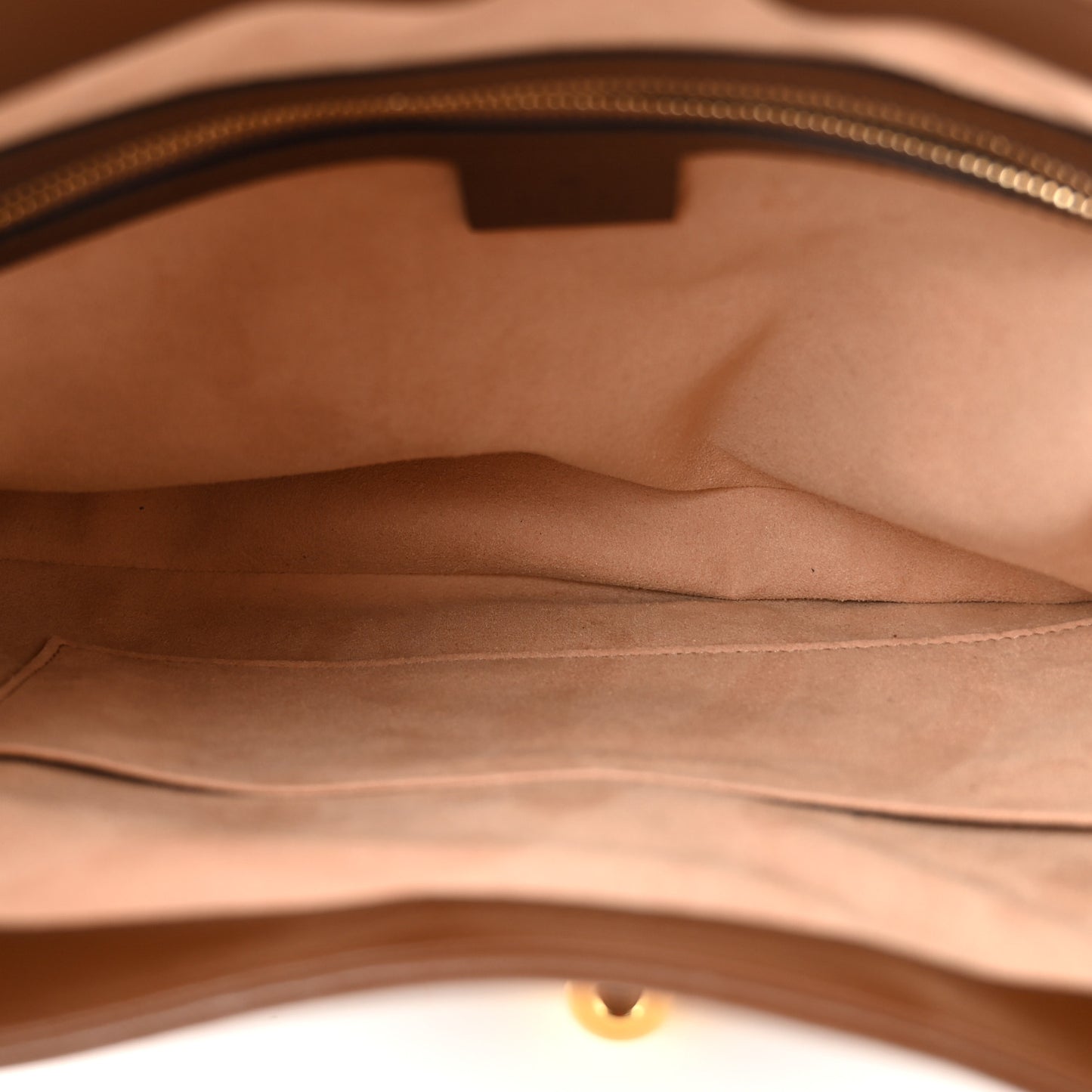 GG Supreme Monogram Azalea Calfskin Web Medium Jackie 1961 Hobo Beige Ebony Brown Sugar