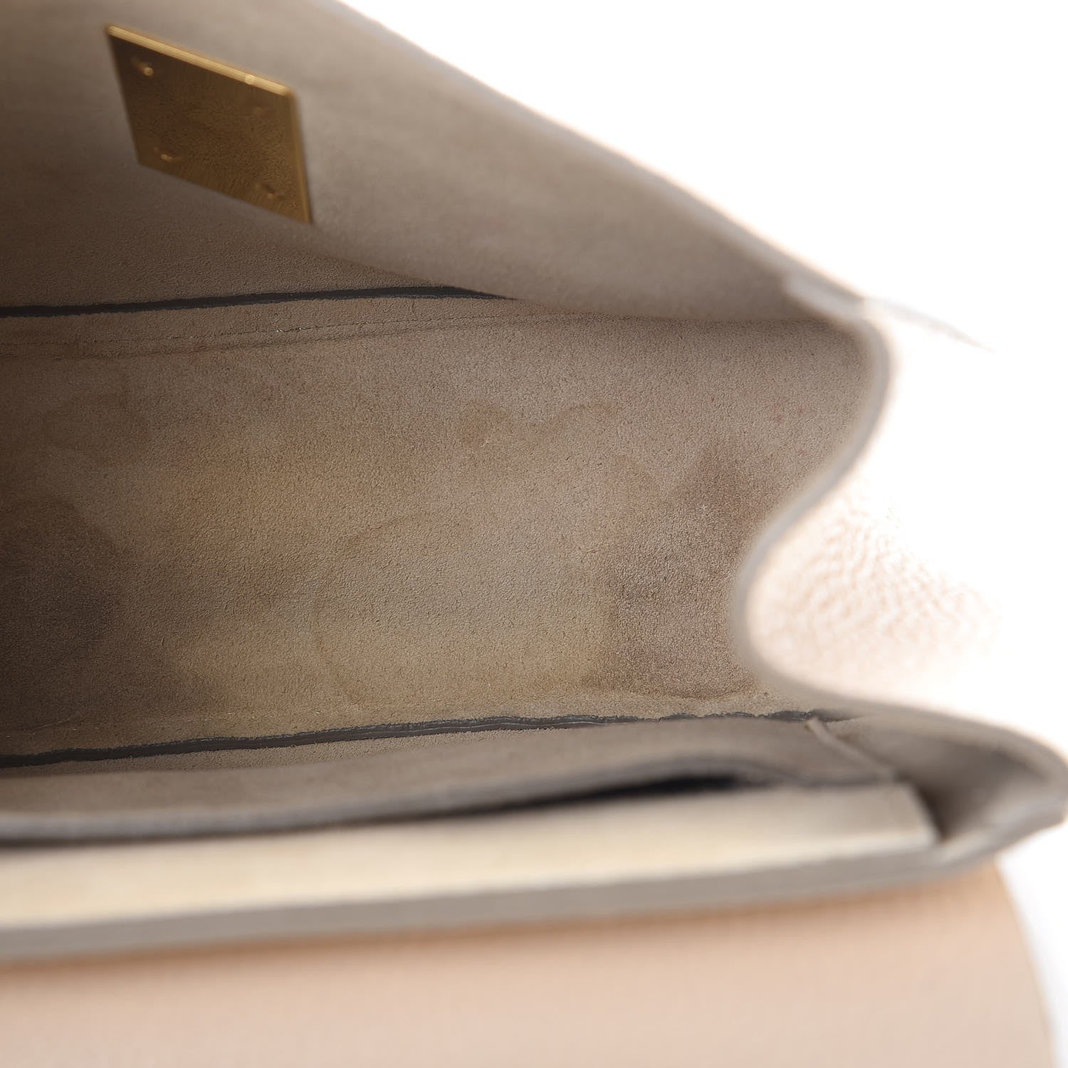 Chloe Grained Lambskin Drew Shoulder Bag Abstract White 9 of 11
