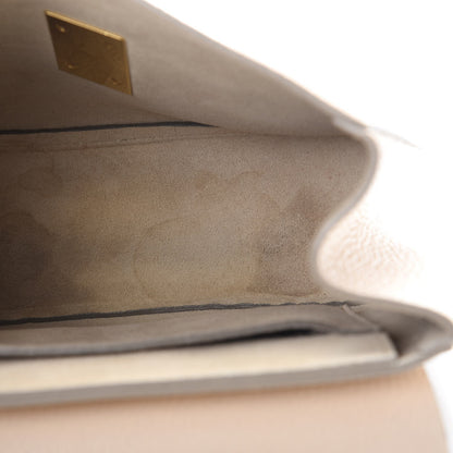 Chloe Grained Lambskin Drew Shoulder Bag Abstract White 9 of 11