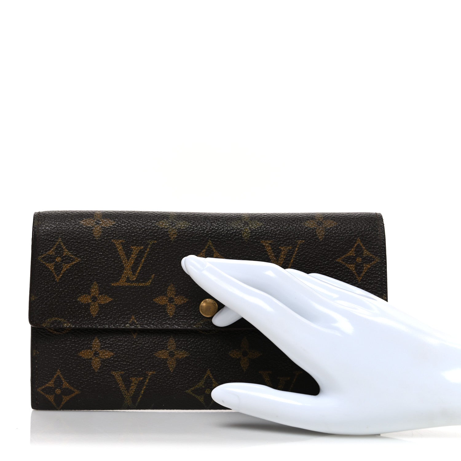 Louis Vuitton Monogram Sarah Wallet 2 of 8