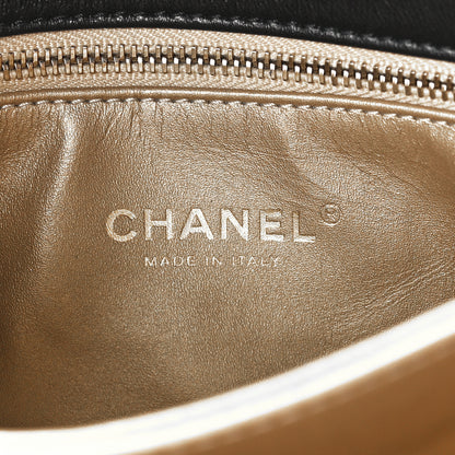 Chanel Lambskin Quilted Mini Medallion Multi Chain Flap Black 6 of 11