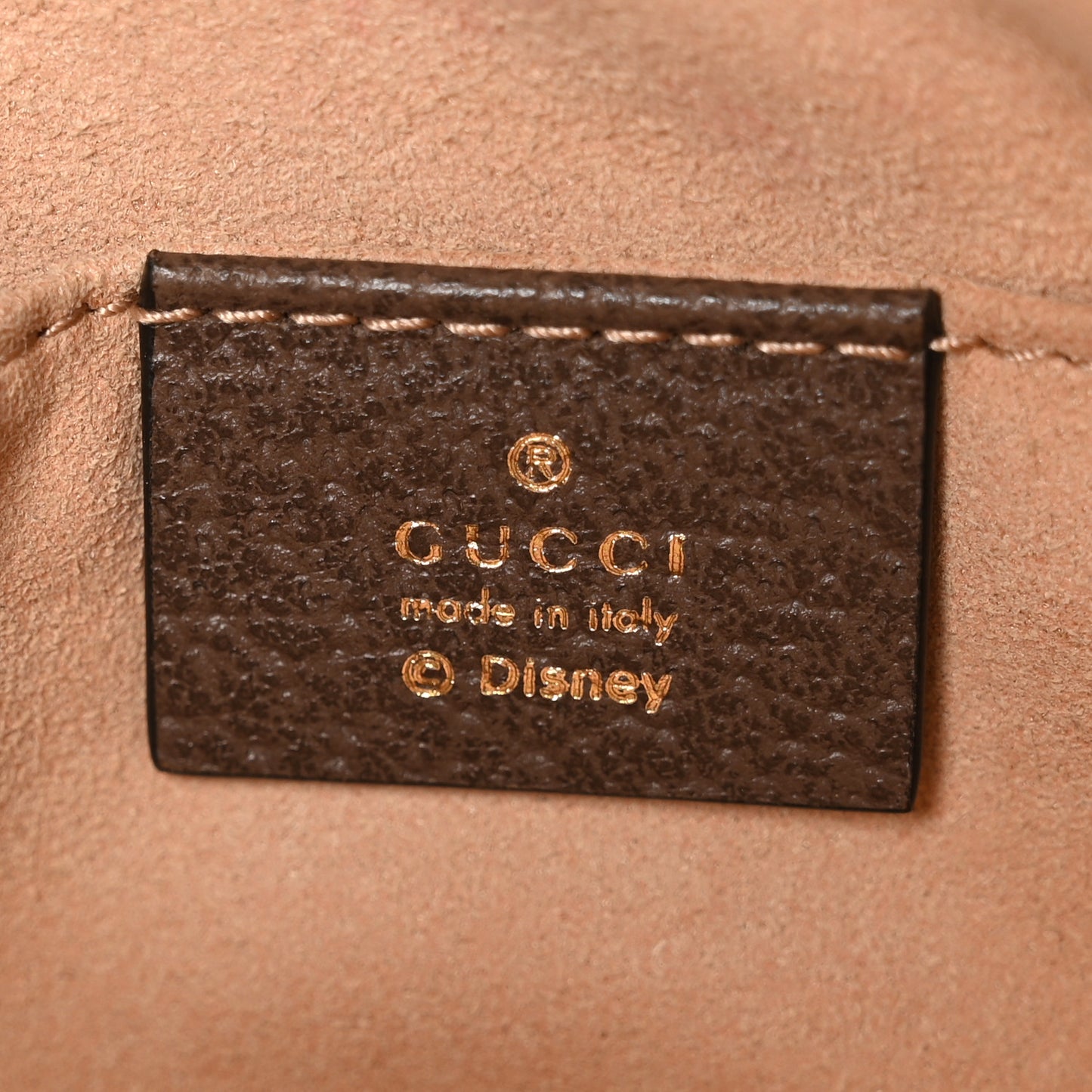 X DISNEY GG Supreme Monogram Donald Duck Interlocking G Shoulder Bag Beige Multicolor New Acero
