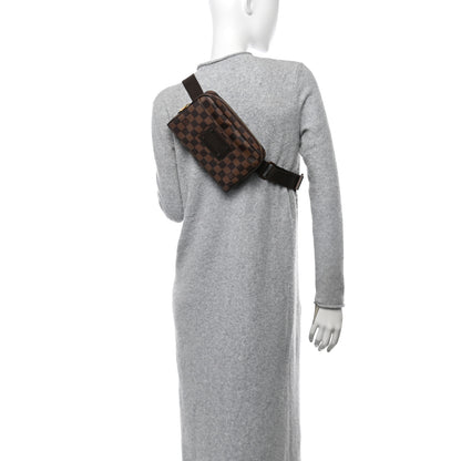 Louis Vuitton Damier Ebene Brooklyn Bum Bag 2 of 9