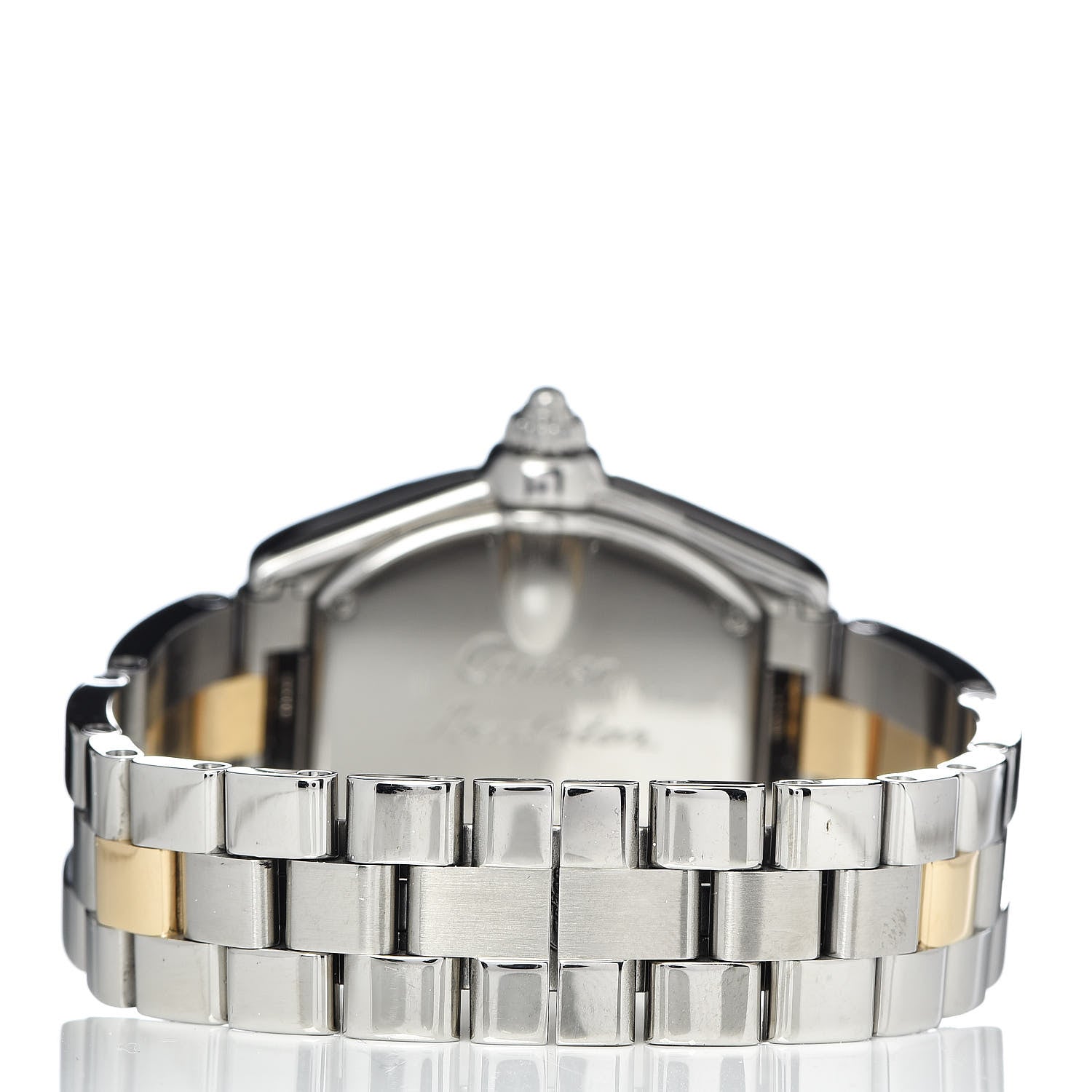 Cartier Stainless Steel 18K Yellow Gold 31mm Roadster Quartz Watch 4 of 9