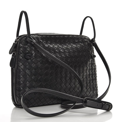 Bottega Veneta Nappa Intrecciato Pillow Crossbody Messenger Nero Black 3 of 12