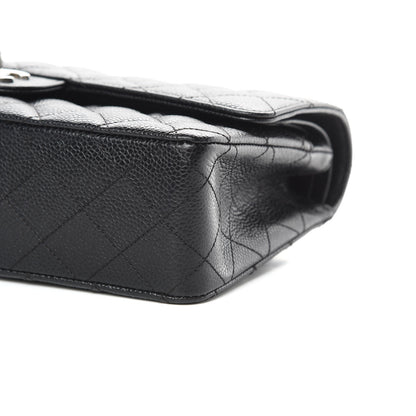 Chanel Caviar Quilted Medium Double Flap Black 10 of 15
