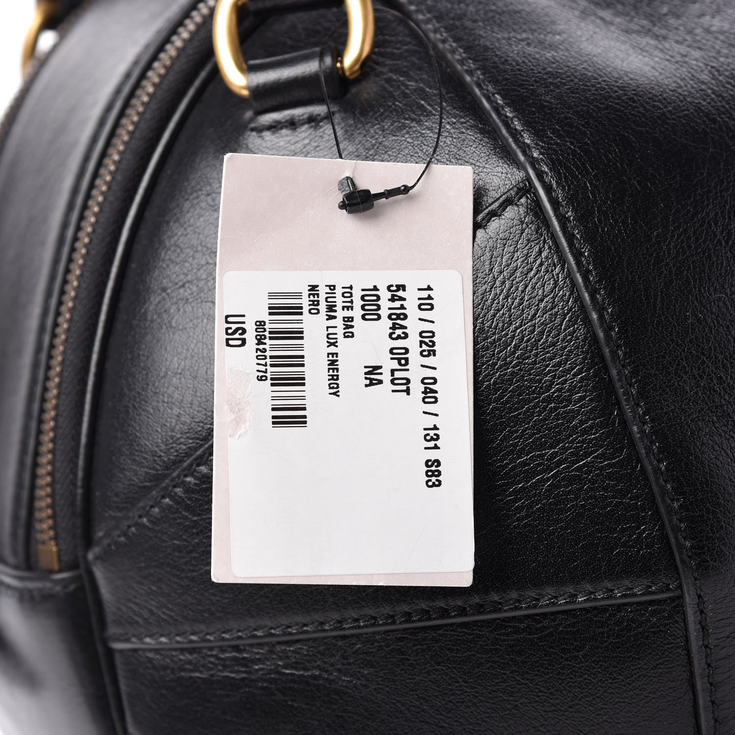 Gucci Piuma Lux Energy Large Tifosa Basketball Shaped Shoulder Bag Black 12 of 12