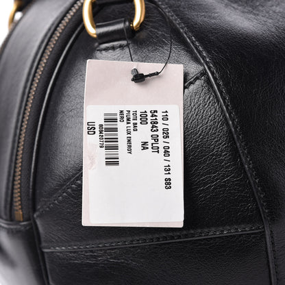 Gucci Piuma Lux Energy Large Tifosa Basketball Shaped Shoulder Bag Black 12 of 12