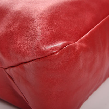 Gucci Calfskin Large Horsebit Chain Hobo Red 13 of 15