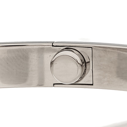 Cartier 18K White Gold LOVE Bracelet 19 6 of 9