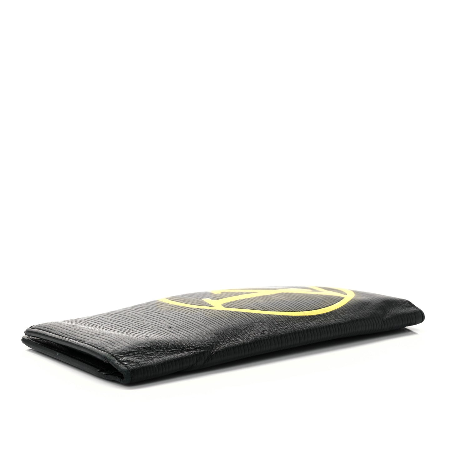 Epi LV Circle Brazza Wallet Black