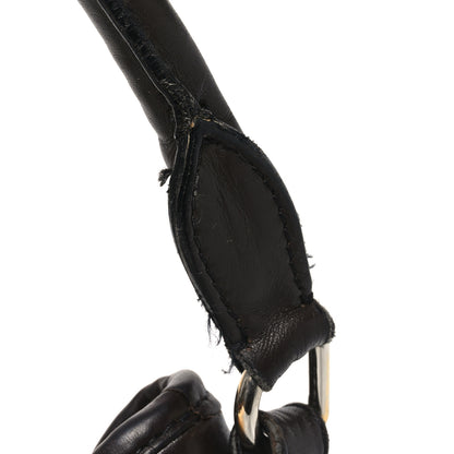 Burberry Haymarket Check Small Brooklyn Hobo Brown 11 of 11