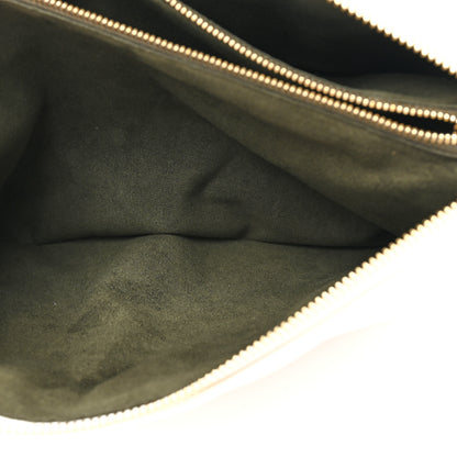 Louis Vuitton Lambskin Embossed Monogram Coussin PM Cream 7 of 12